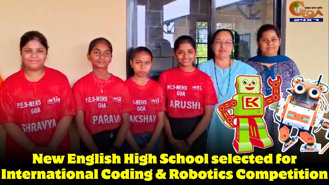 New English High School selected for International Coding & Robotics Competition.