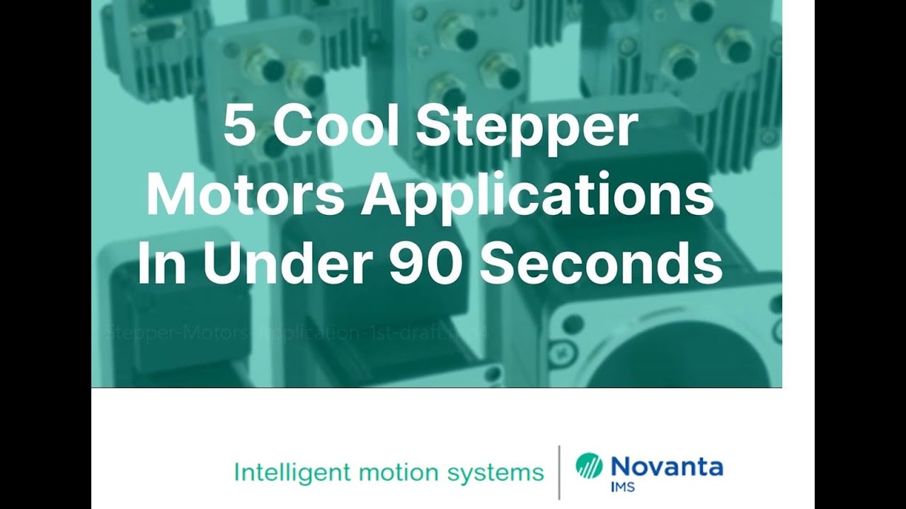 5 Cool Stepper Motors Applications In Under 90 Seconds