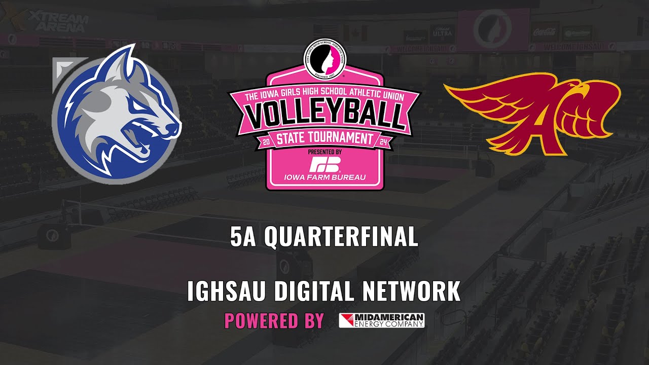 2024 IGHSAU Girls State Volleyball 5A Quarterfinal: Ankeny vs Waukee Northwest