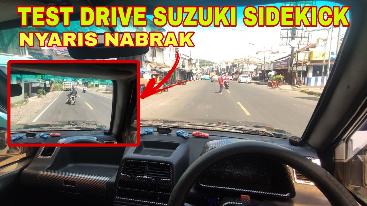 Test Drive Suzuki Sidekick - Nyaris Nabrak !!
