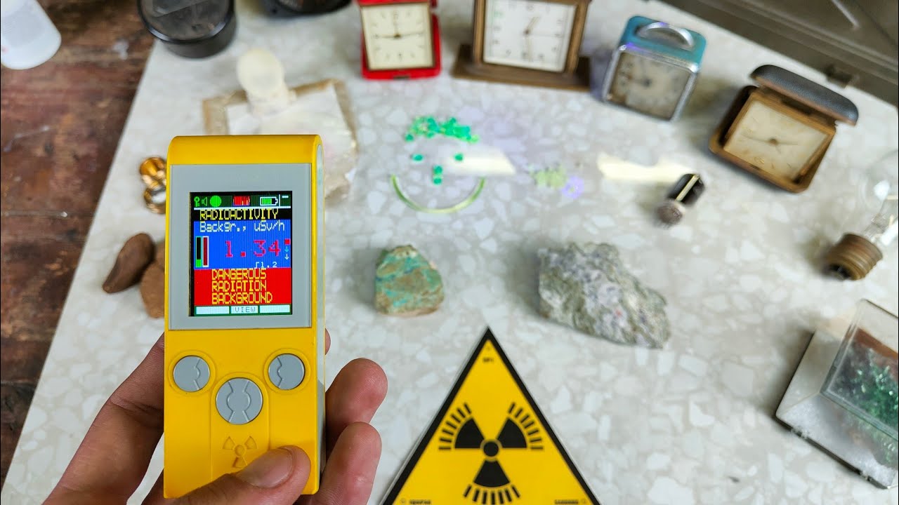 #422 CONTATORE GEIGER uso come rivelatore di RADIAZIONI