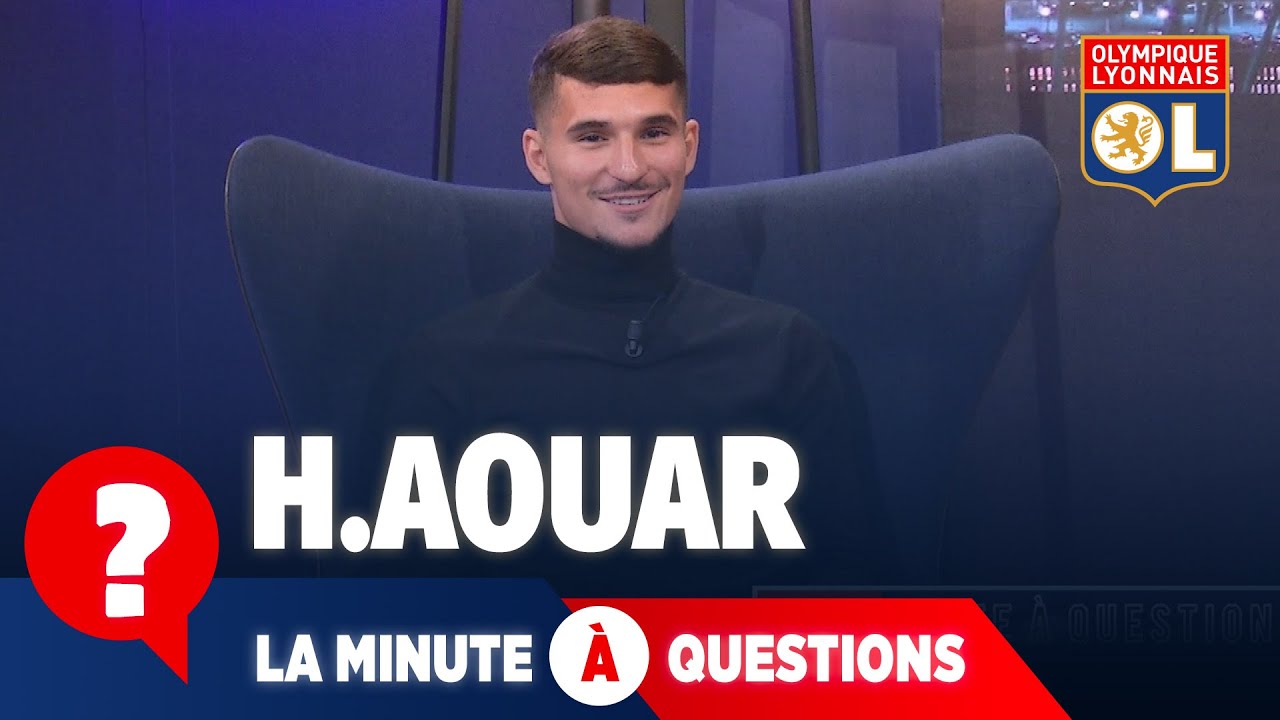 La minute à questions VS Houssem Aouar  | Olympique Lyonnais