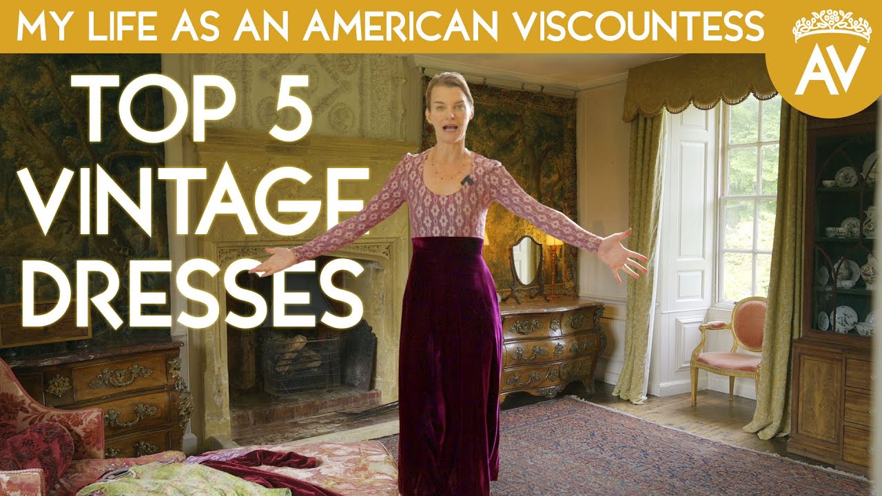 Top 5 Vintage Dresses (1900 to 1930s collection)