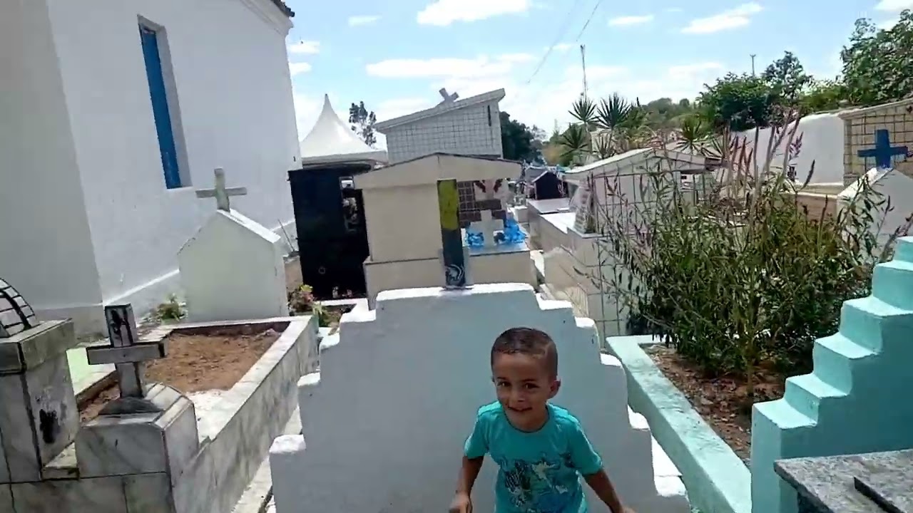 dia de finado fui acender vela para meu pai