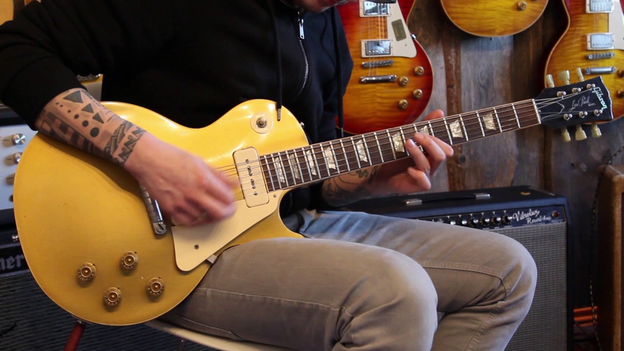 1972 Gibson Les Paul Standard &acute;58 Reissue Goldtop 1958