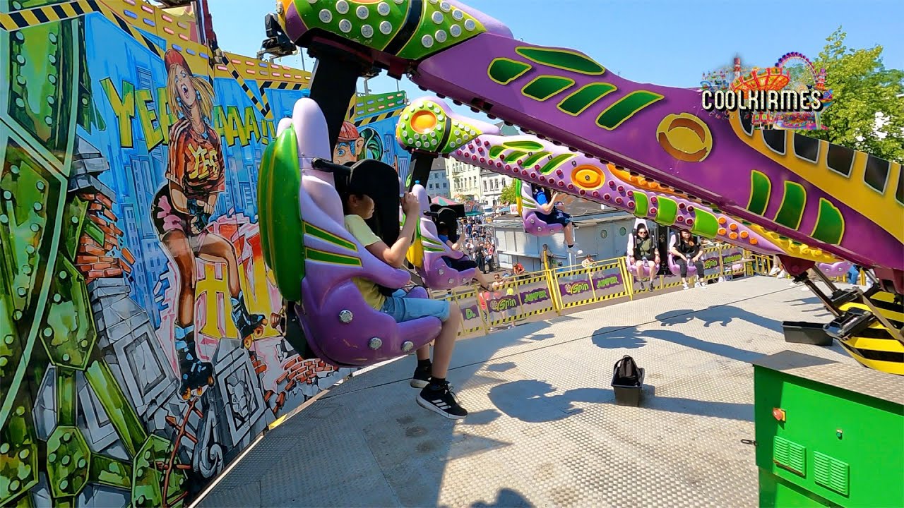Big Spin Welte | Onride Video [ Fronleichnamskirmes Sterkrade 2023  ] - Clip by CoolKirmes