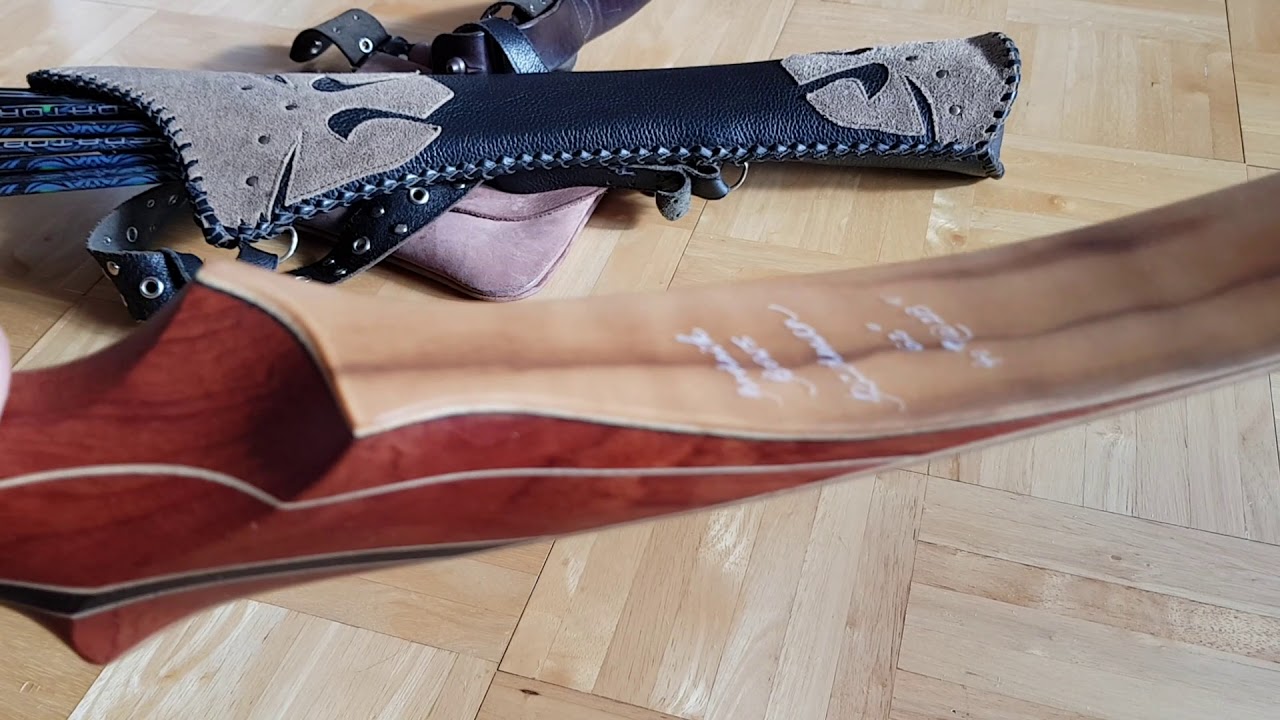 Traditional recurve bow "Bearpaw Redman" 41,5# at 28"