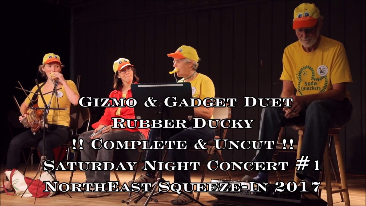 17SI7264 SNC1 Gizmo & Gadget Duet ~ Rubber Ducky, Uncut