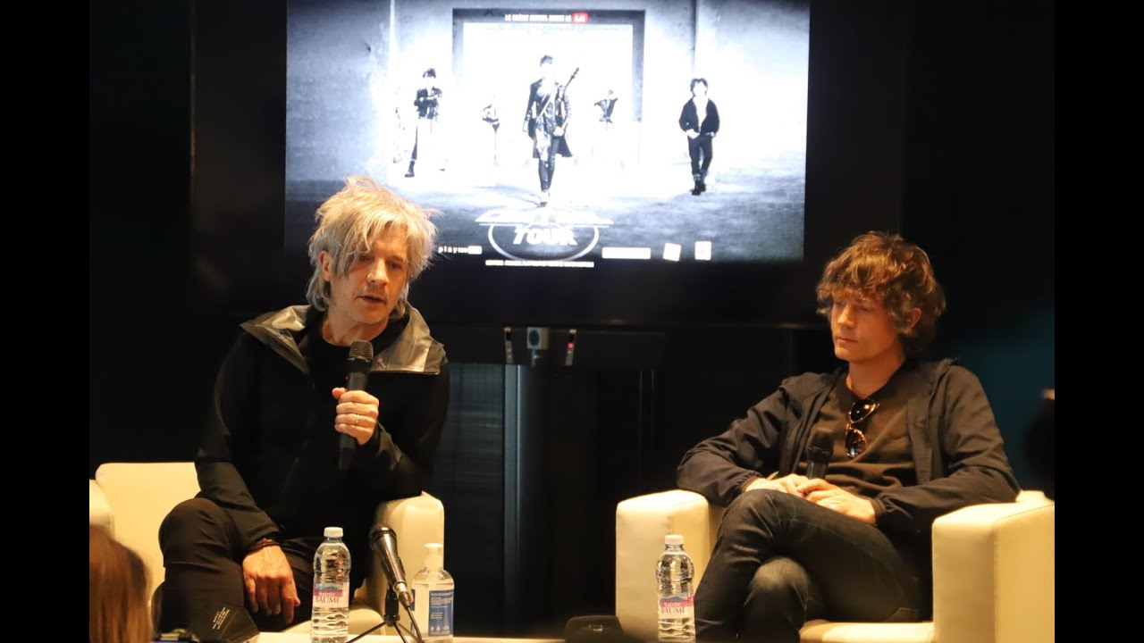 Indochine en conférence de presse à Marseille ce 8 avril 2021 en intégralité et sans montage