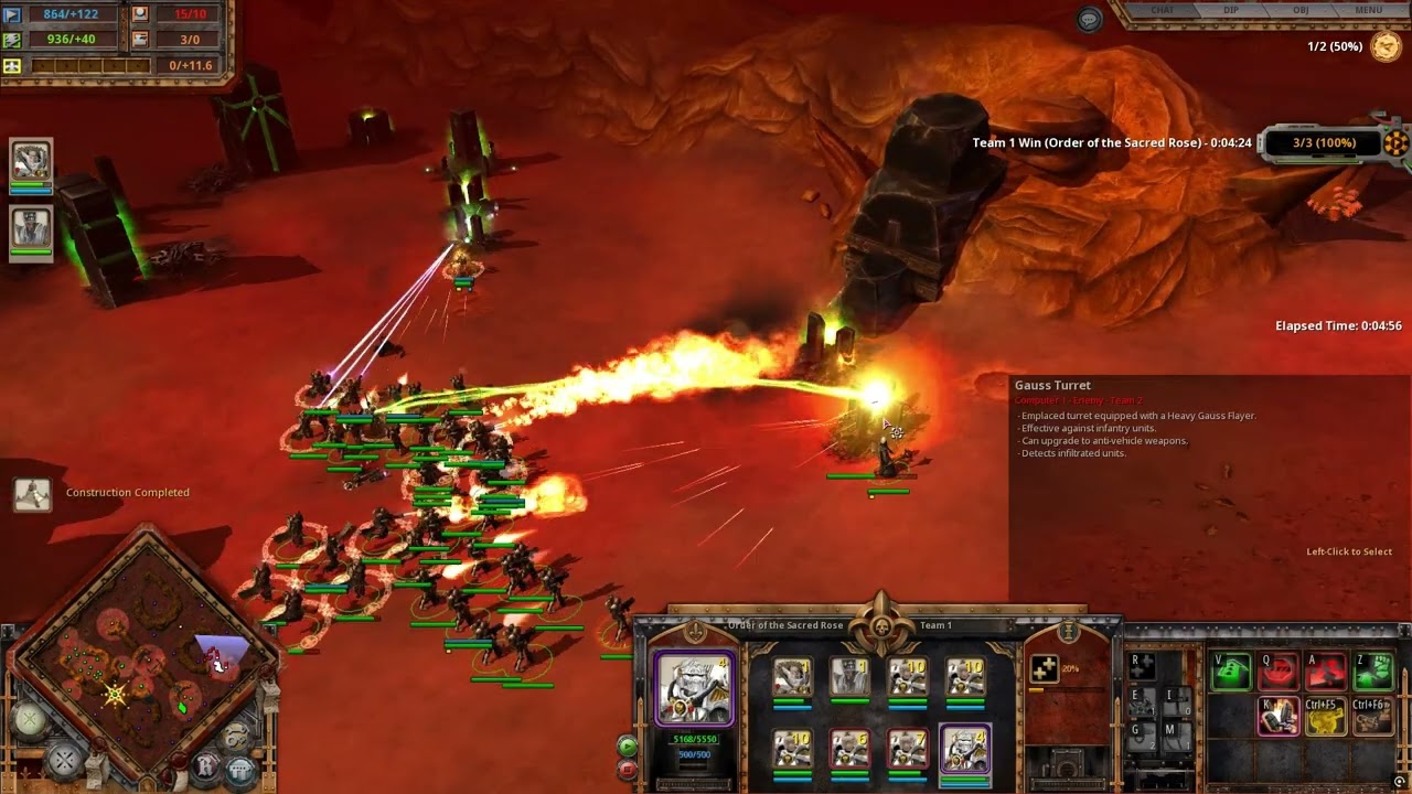 Dawn of War (Definitive Edition) - Kaurava Campaign Walkthrough 105 (Sisters of Battle)