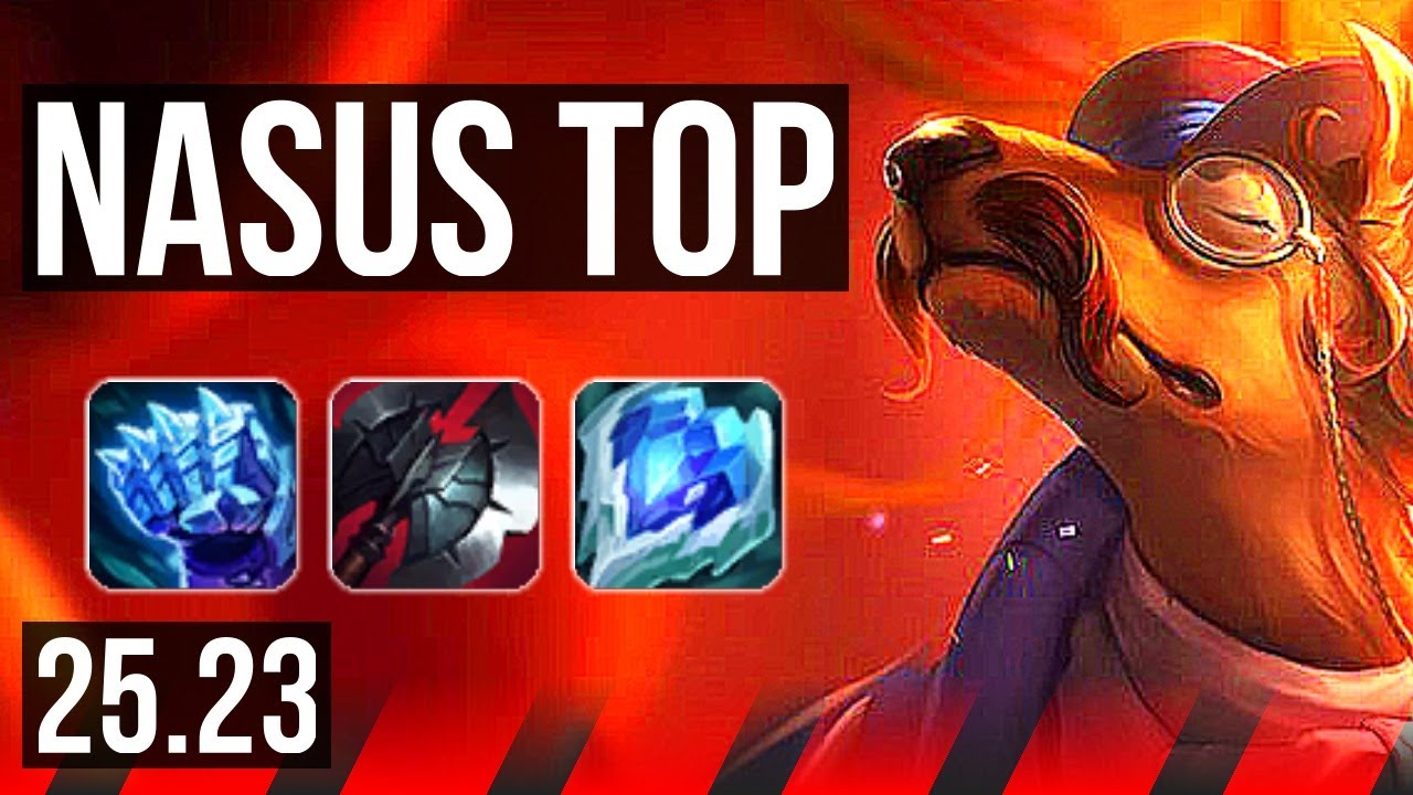 NASUS vs DARIUS (TOP) | EUW Master | 25.23