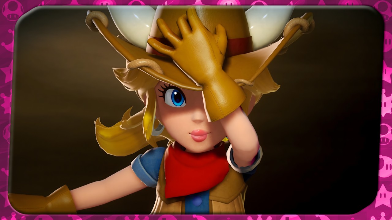 Princess Peach: Showtime! ᴴᴰ Cowgirl Peach (All Levels, Sparkle Gems, & Ribbons)