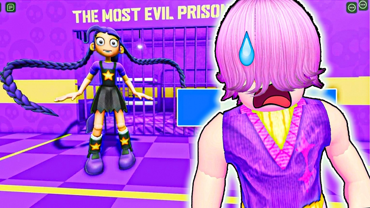 💜LILY LOVEBRAIDS PRISON RUN! (Obby) - MISTERY Saja Boys K POP DEMON HUNTERS