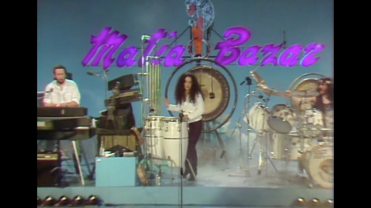 Matia Bazar - Cavallo bianco (Live@RSI 1981)