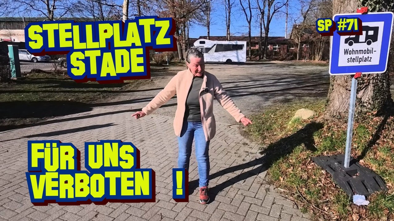 Stellplatz am Solebad – wir wollten bleiben… durften aber nicht. 😅🚐