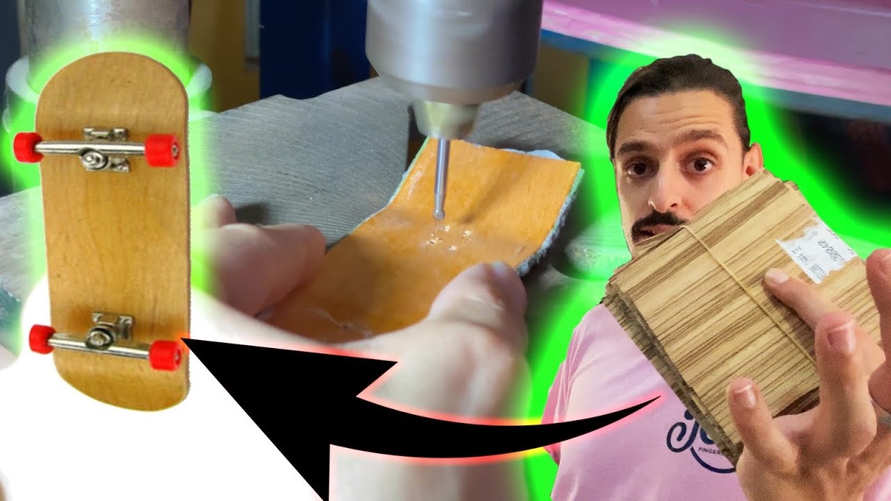 Como fabricar un FINGERSKATE desde cero