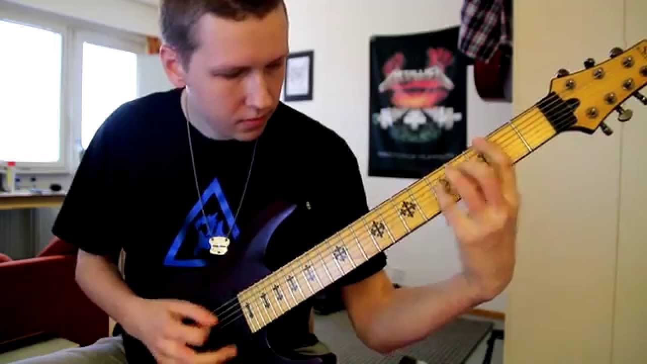 Amoral - Showdown guitar cover