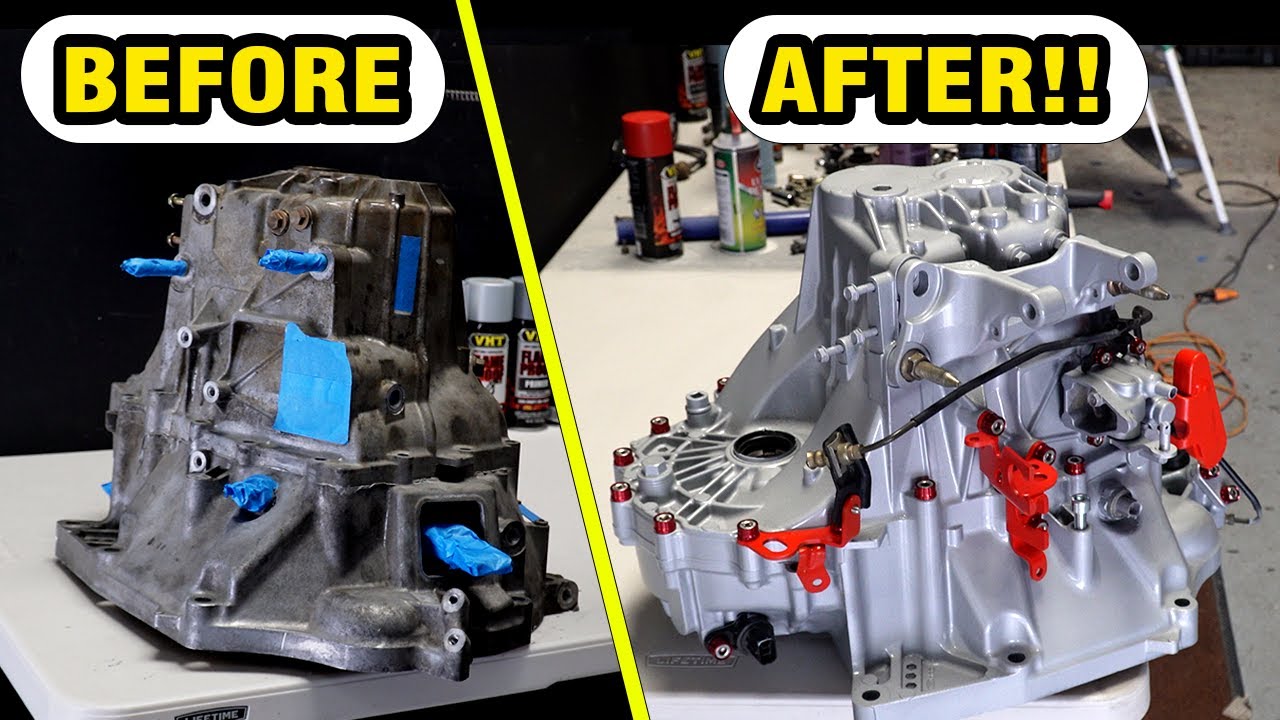 E8  Secret Guide DIY How to Paint ANY Transmission