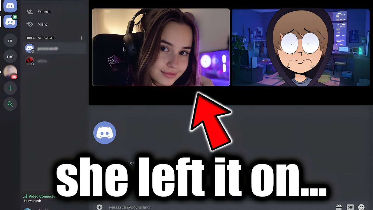 She Left Her Camera On