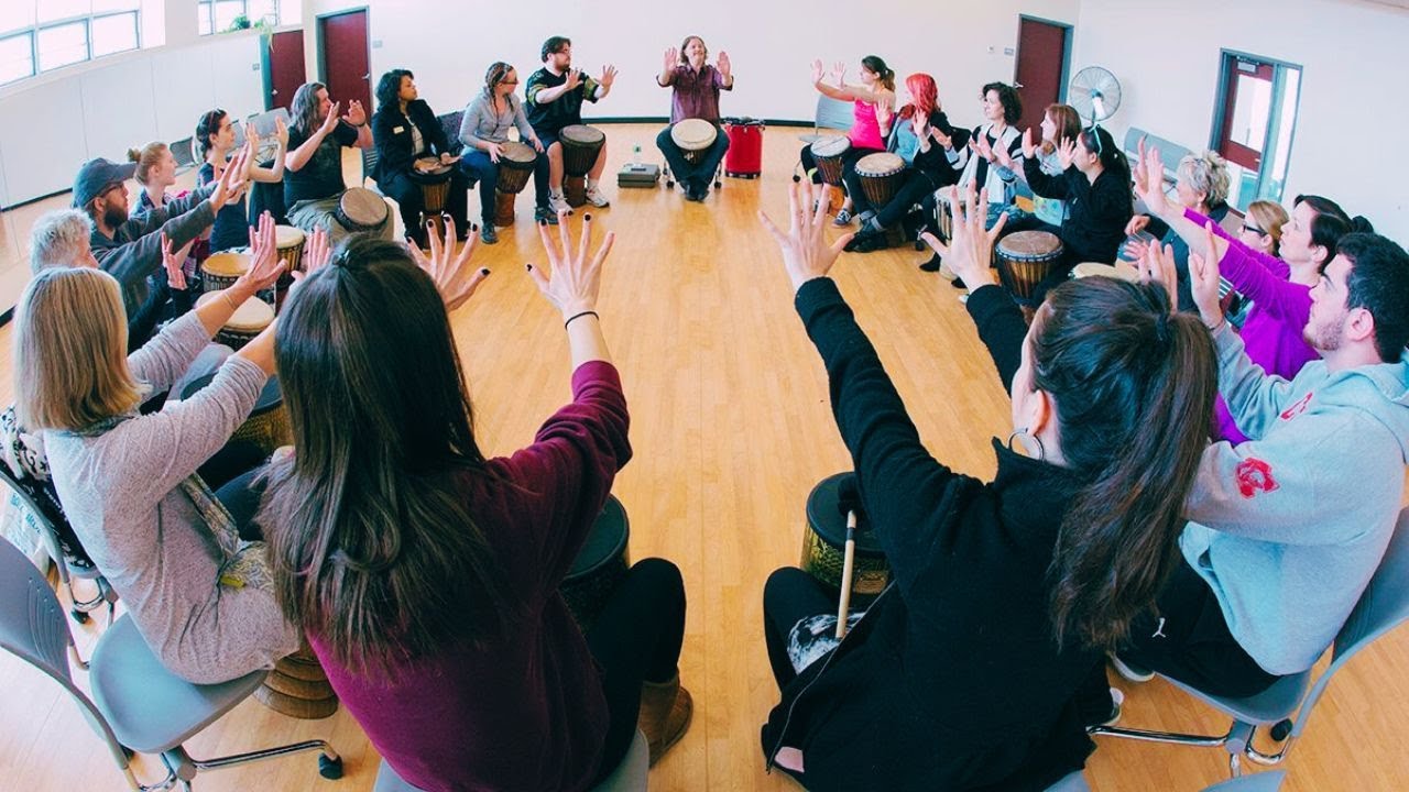 Therapeutic Drum Circle Facilitation Training Jim Donovan | Explainer