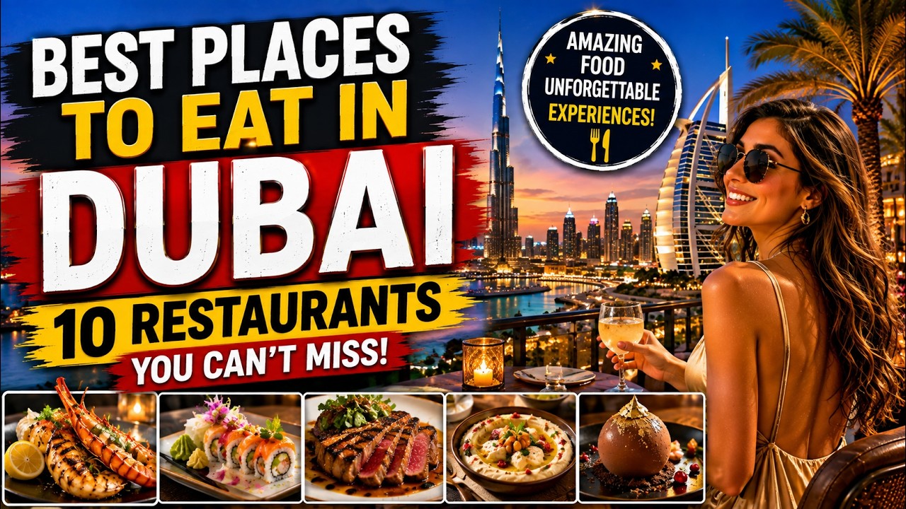 Best Restaurants in Dubai 2025 - Top 10