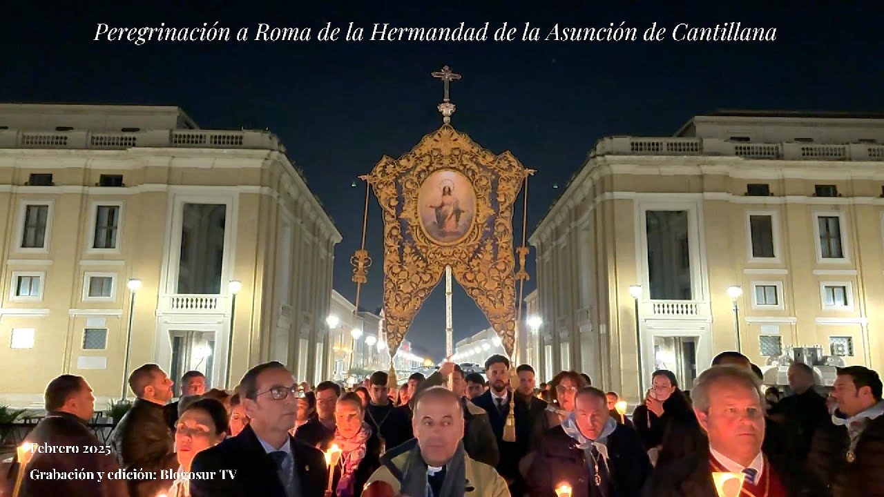 Peregrinación a Roma de la Hermandad de la Asunción (Febrero 2025)