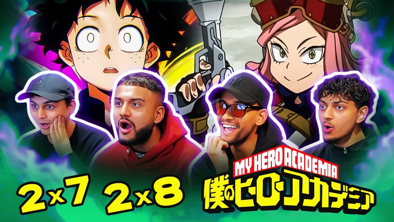 THE TOURNAMENT IS HEATING UP!! 🔥 | My Hero Academia 2x7 & 2x8 | FIRST TIME REACTION
