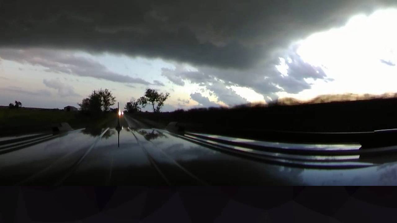 Mothership supercell in 360 degrees southwest of Oklahoma City, October 4, 2016