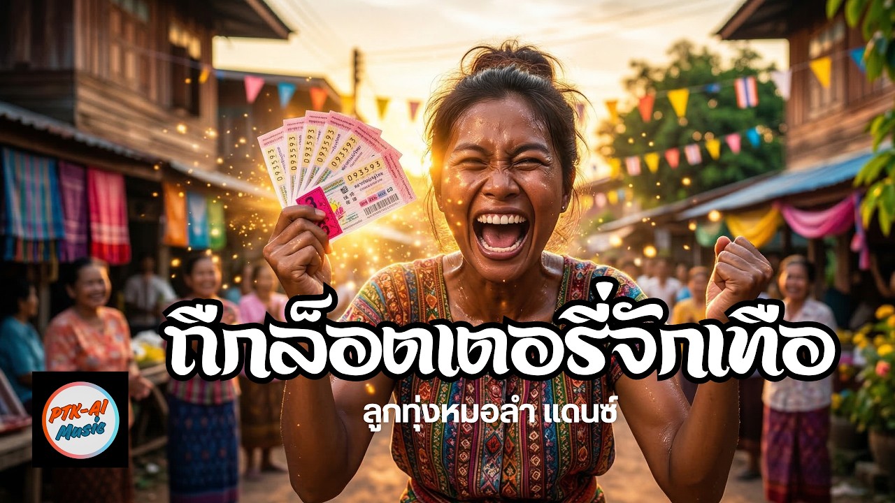 ถืกล็อตเตอรี่จักเทือ-ลูกทุ่งหมอลำแดนซ์ PTK-AI Music