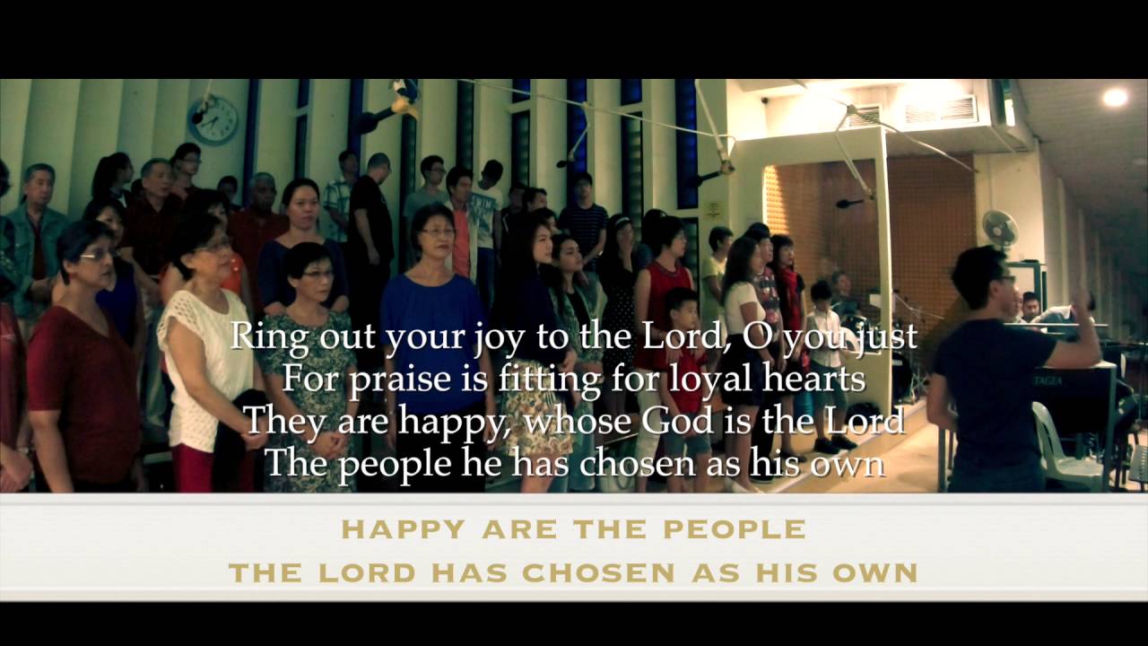 Psalm 32  Happy Are The People The Lord Has Chosen As His Own AMC OLPS