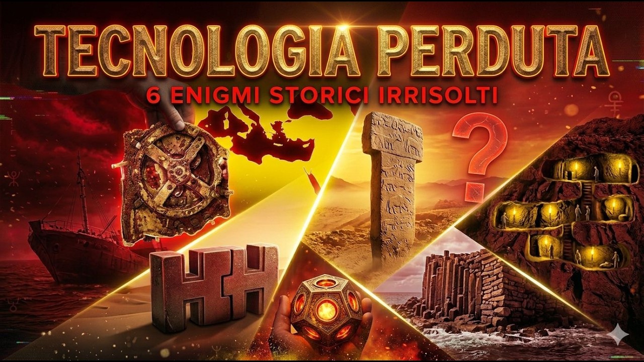 TECNOLOGIA PERDUTA: 6 enigmi storici irrisolti