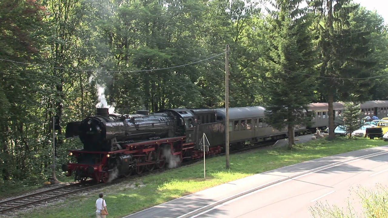 41 018 in Schorndorf und in Laufenmühle (18. Juli 2010)