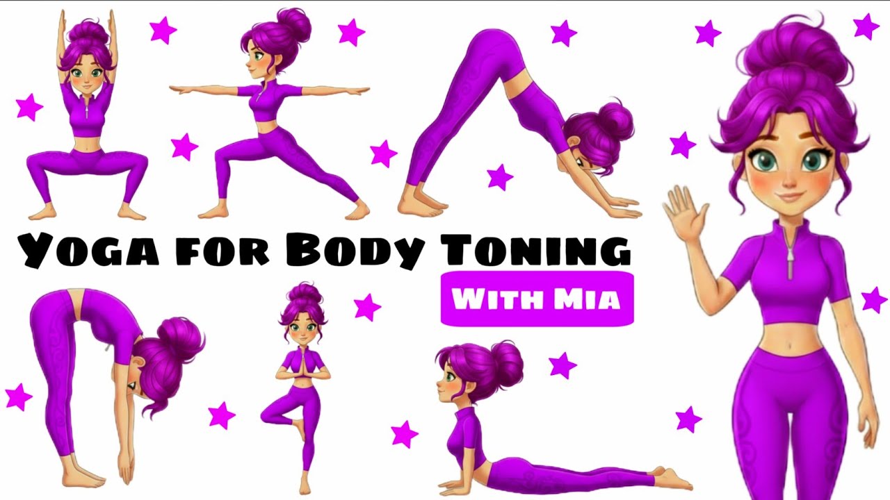 Yoga for Body Toning | Full Body Yoga for Kids | Fun & Active Yoga