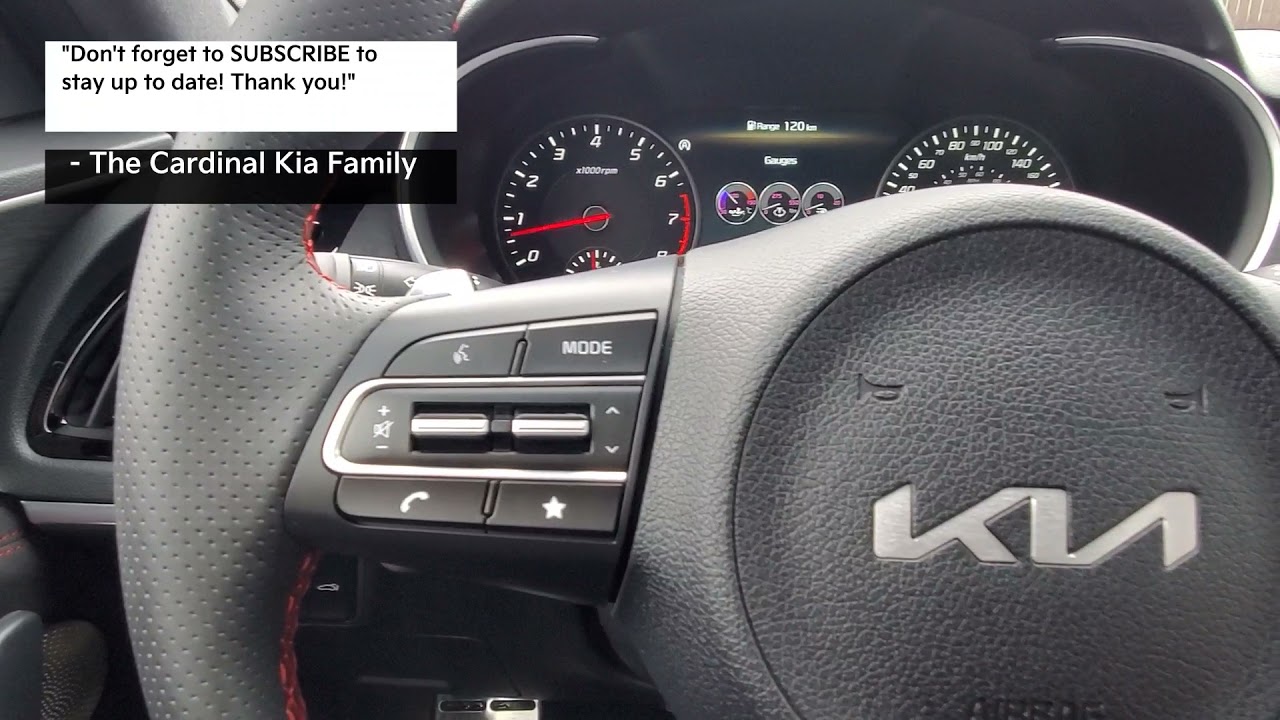CK - 2022 Kia Stinger - How To Set Your Custom Buttons!
