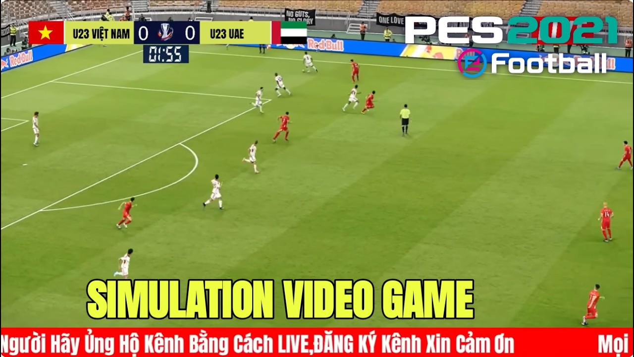🔴Trực Tiếp || U23 Việt Nam vs U23 UAE | 22h30  ngày 16/01 ,U23 châu Á ||Simulation Video Games