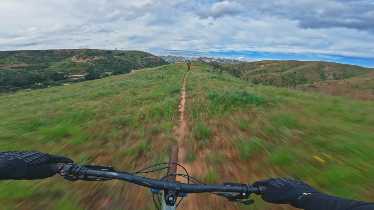 This Is Winter Riding in LA