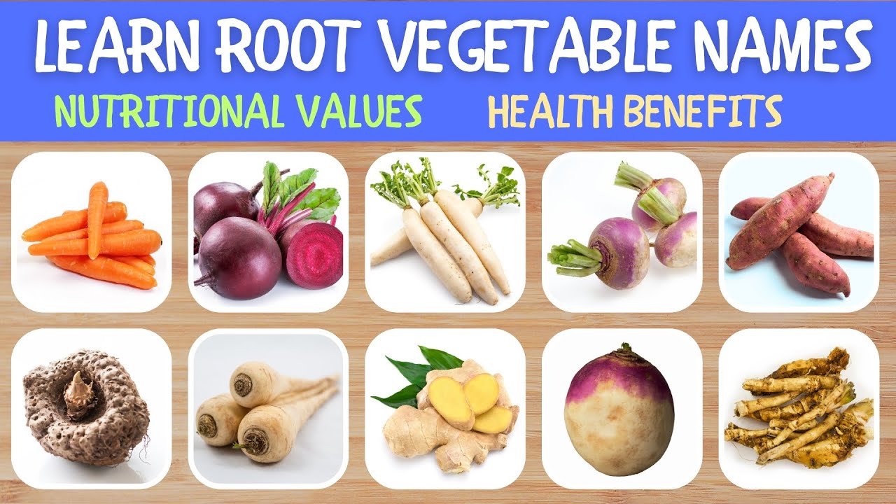 Root Vegetables | Nutritional Values | Types of Vegetables | Carrot, Radish, Beetroot | Aster Buds