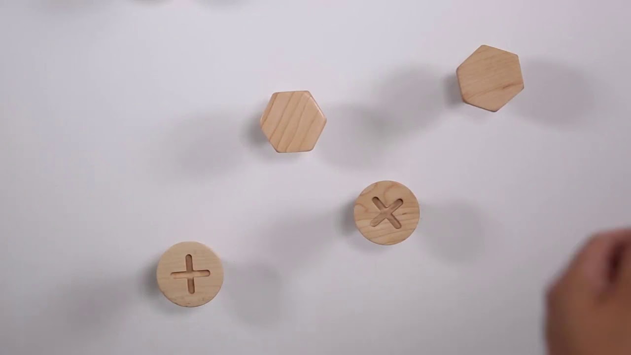 Wooden Screw Wall Hook