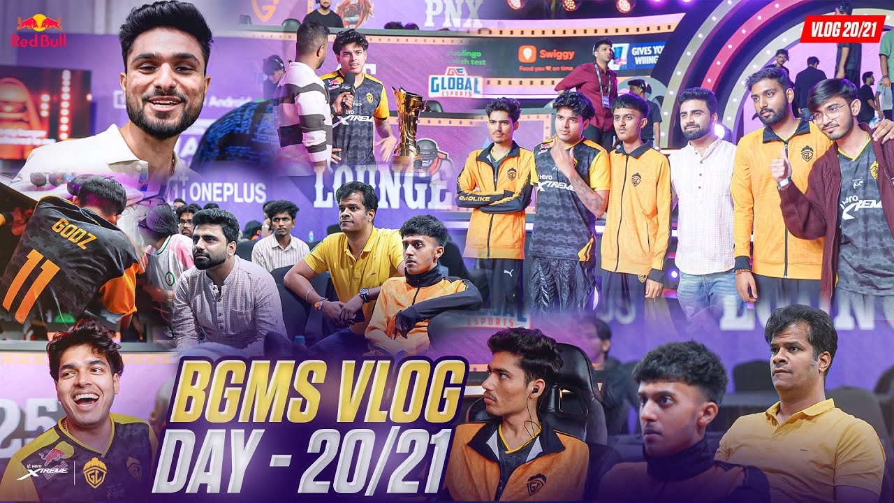 BGMS VLOG DAY 20 & 21 | END OF LEAGUE STAGE | TEAM GODLIKE