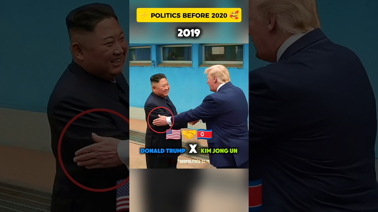 POLITICS BEFORE 2020....😅 🌏 WORLD SEEMS SAFE 😟 #worldpolitics #geopolitics #shortsfeed #viral