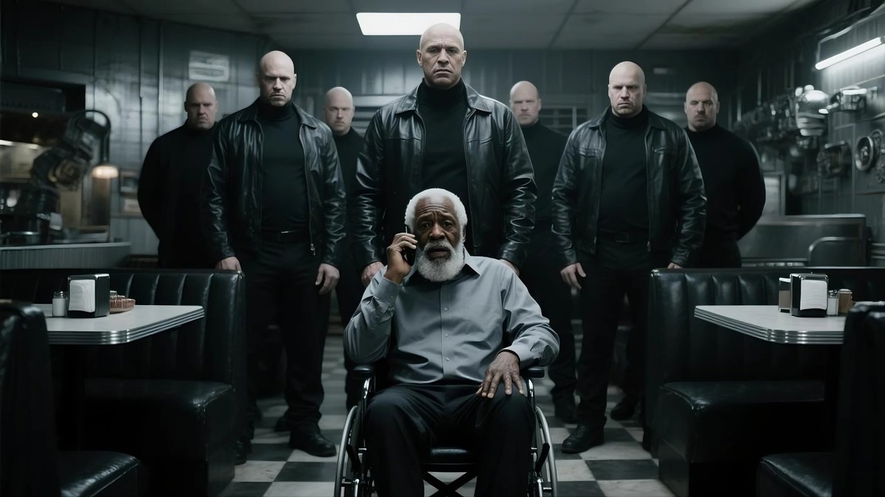 Bikers Bully a Disabled Black Man—They Freeze When He Makes One Phone Call
