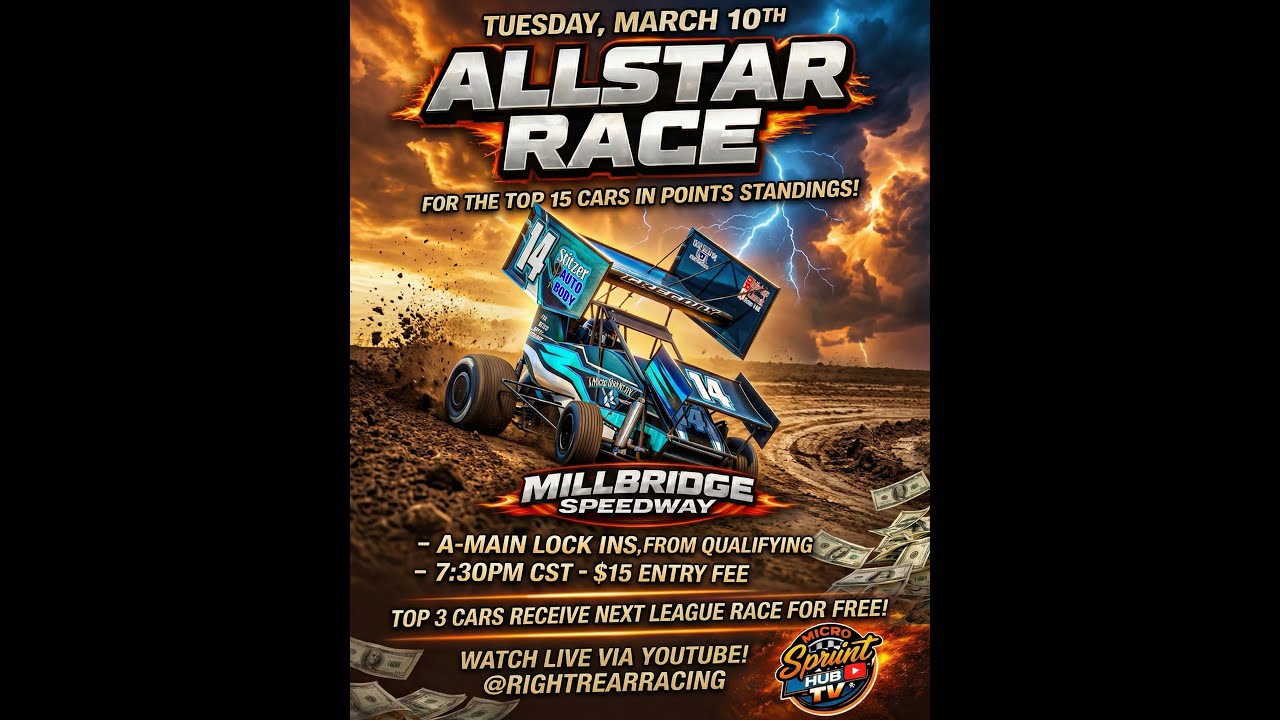 Micro Sprint Hub All Star Race