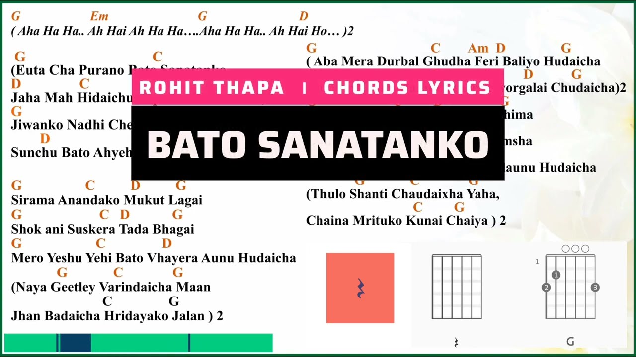 Bato Sanatan ko Lyrics Chords