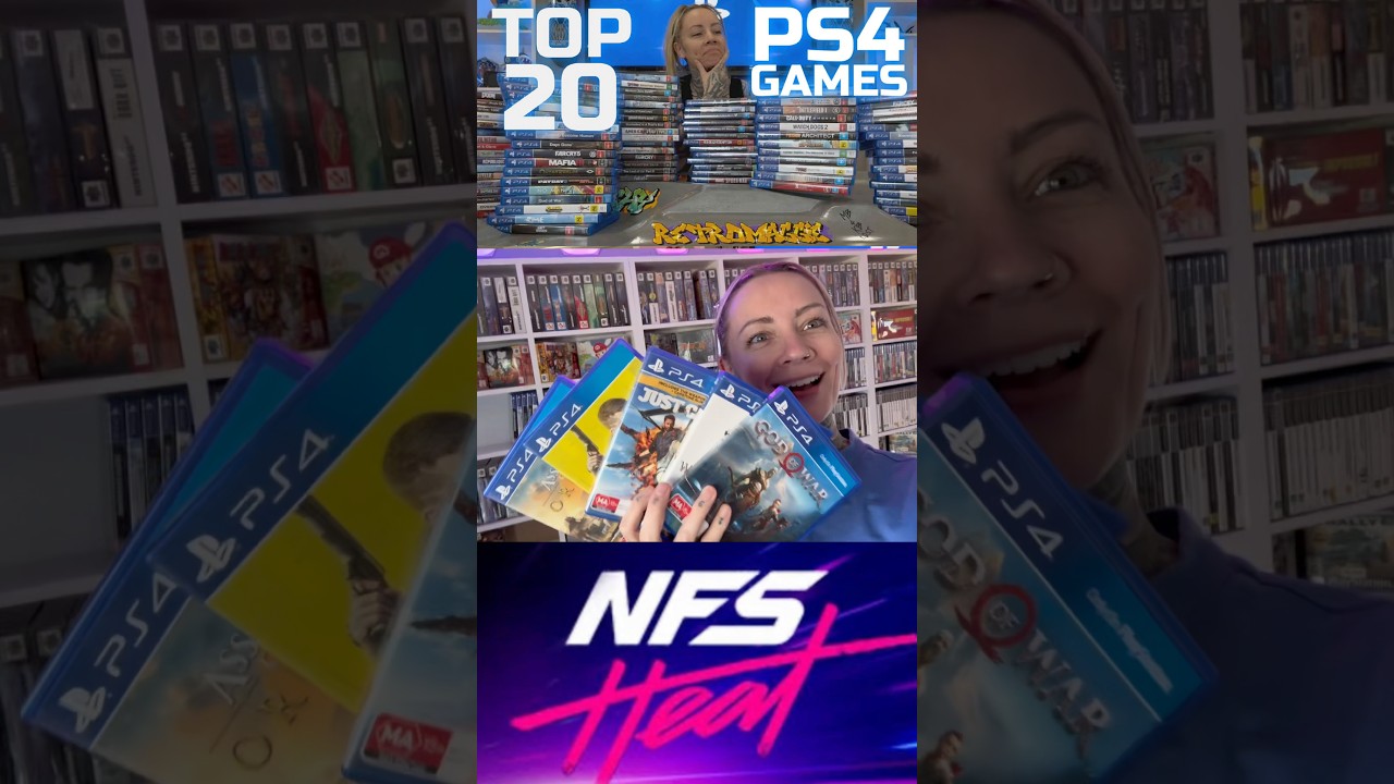 20 лучших игр для PS4?! #playstation #gaming #gamergirl