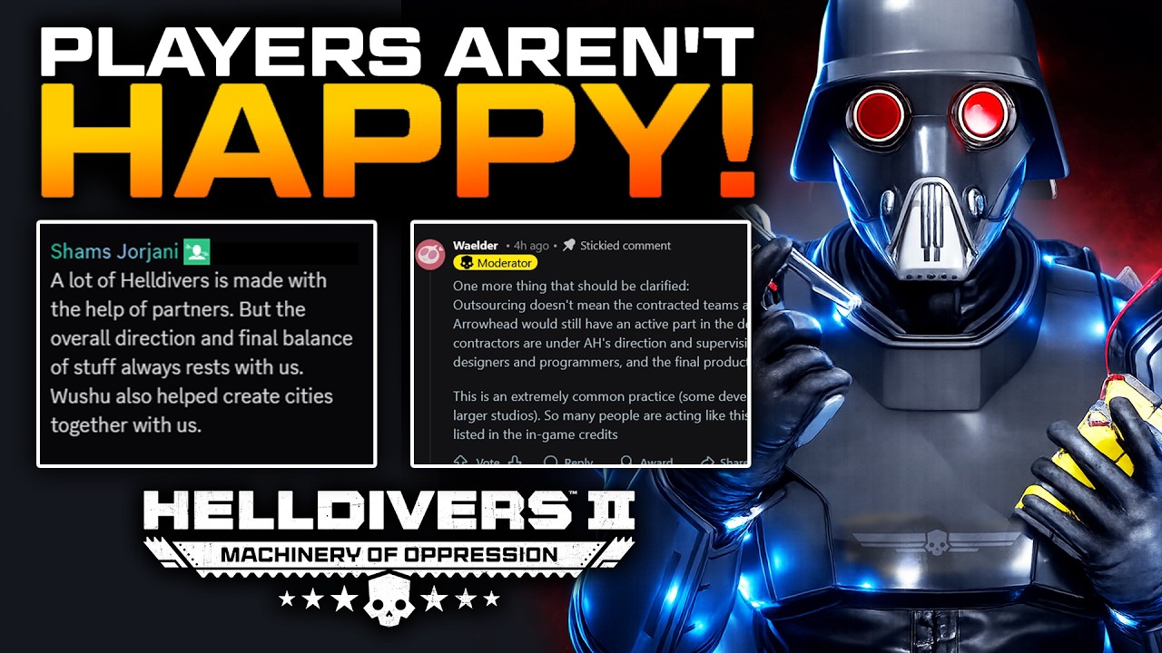 Helldivers 2 — Разработчики столкнулись с критикой...