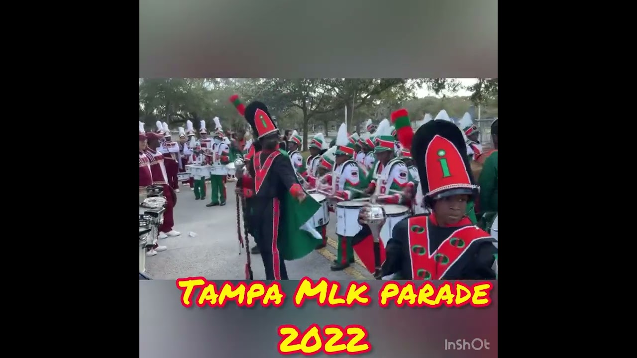 Icon prep(k-8) Drumline vs Middleton high school @Tampa Mlk parade 2022