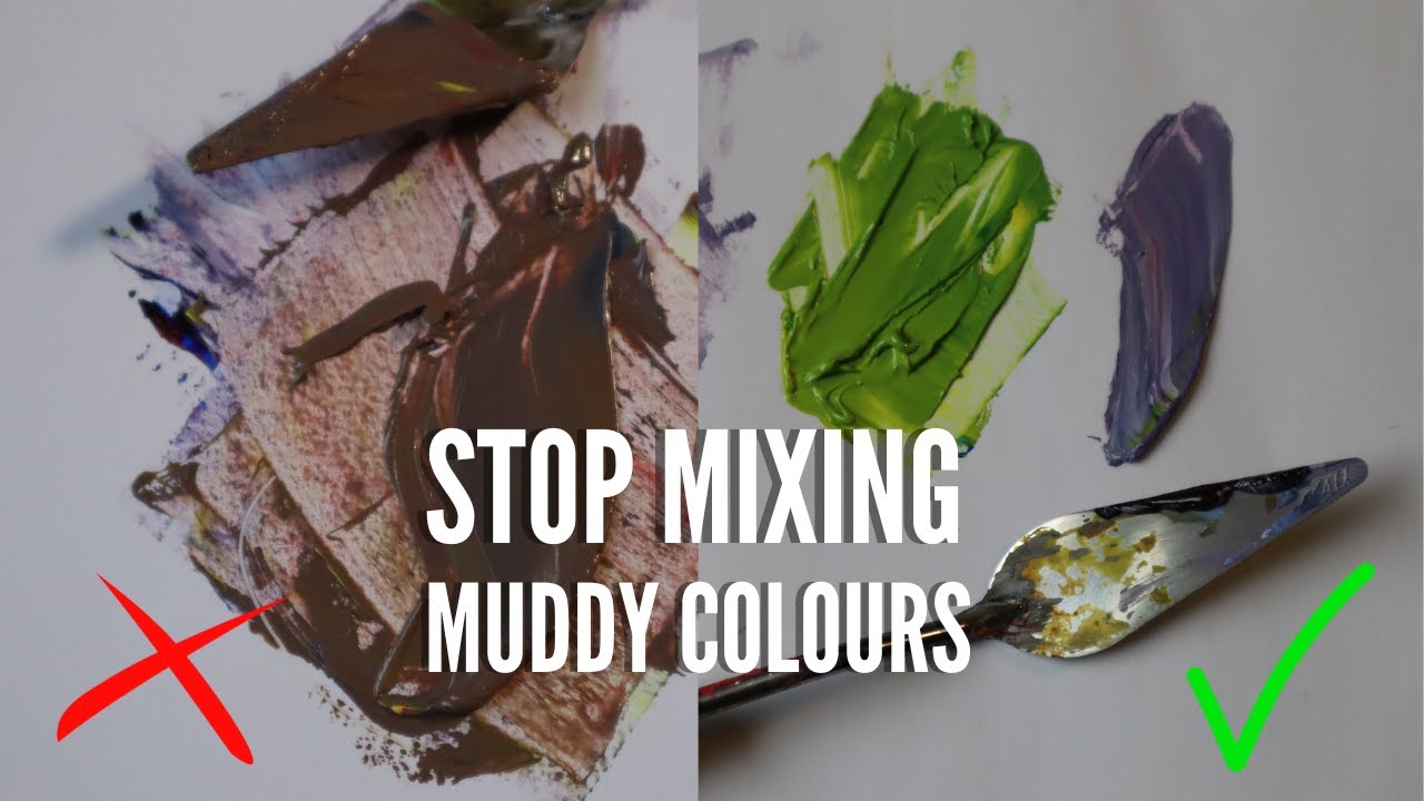 How to Mix Oil Paints Without Making Muddy Colours