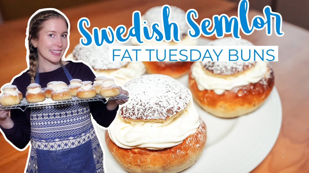 Swedish Semlor (Fat Tuesday Buns)