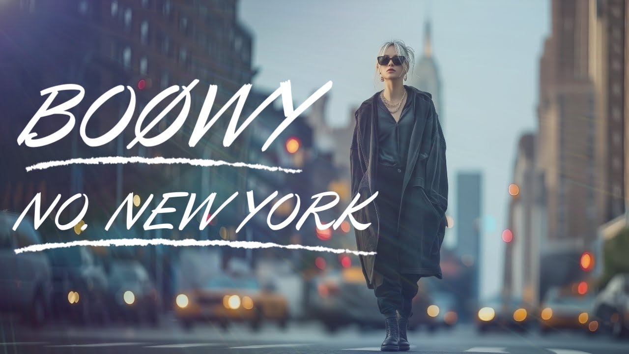 【BOØWY】-   [NO.NEW YORK] 🎸メタル女子が歌うボウイ / AI Cover METAL Ver