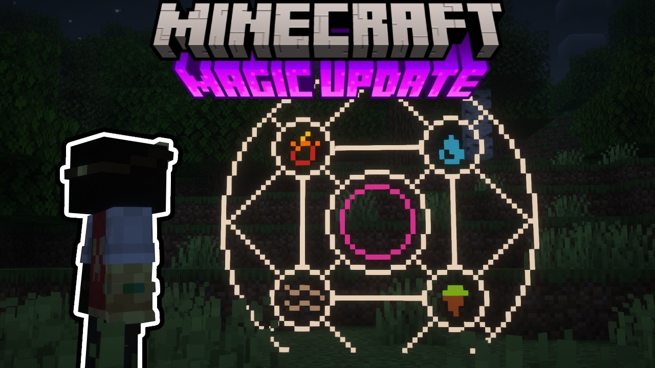 Adding Magic to Minecraft with Only Command Blocks!